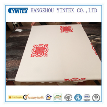 Chinesisches Knoten-Muster-Polyester-Gewebe für Matratze